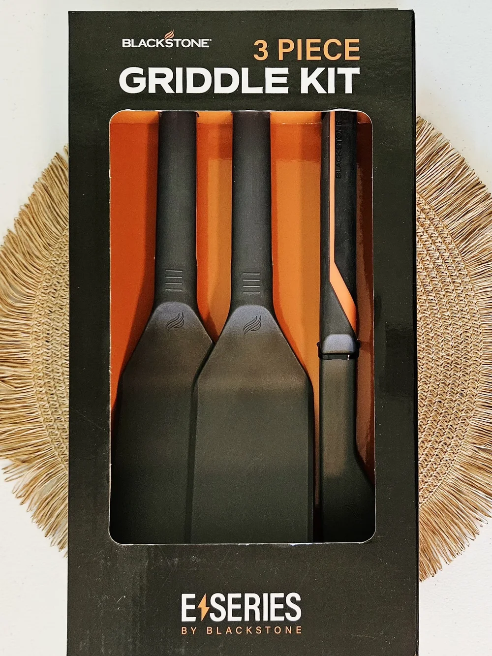Blackstone E-Series 3 Pc Griddle Kit Silicone Utensil Set Heat Resistant